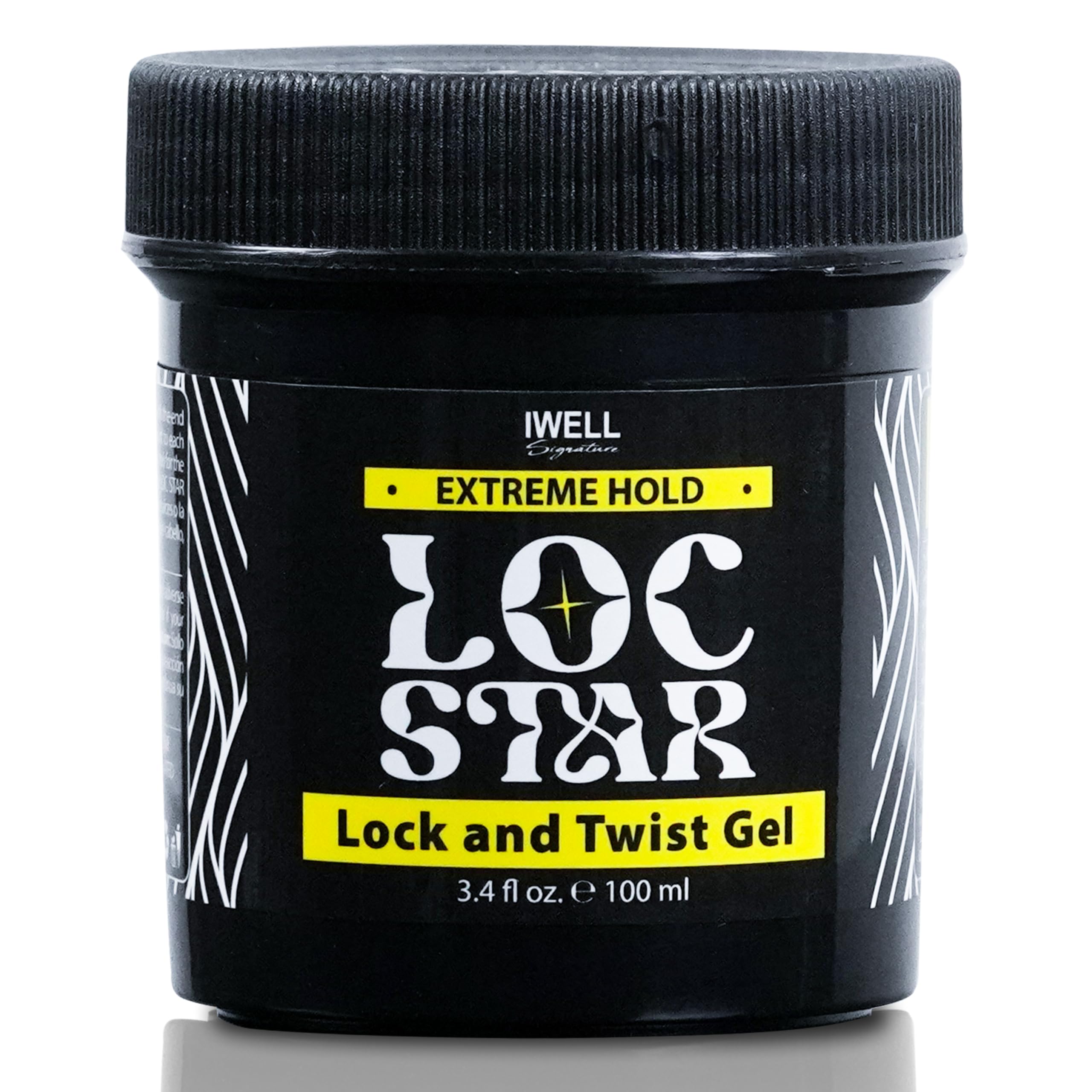 IWELL Signature Loc Star Braid & Loc Gel, 3.4 fl oz | Extreme Hold ...