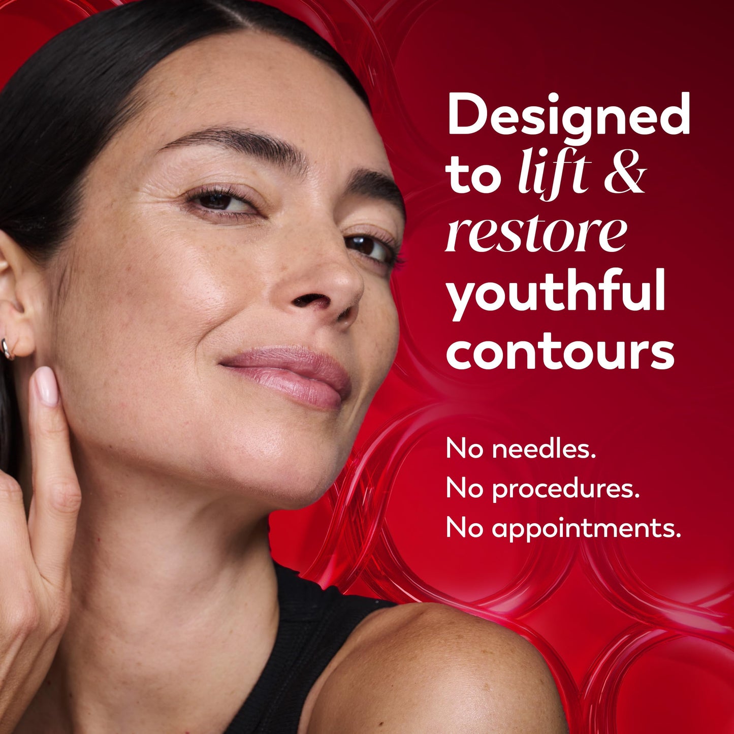Olay Regenerist Neck and Face Roller, Neck Cream for Tightening and Firming, Anti-Aging Moisturizer for Women, Anti-Wrinkle Serum, Face Lift Cream