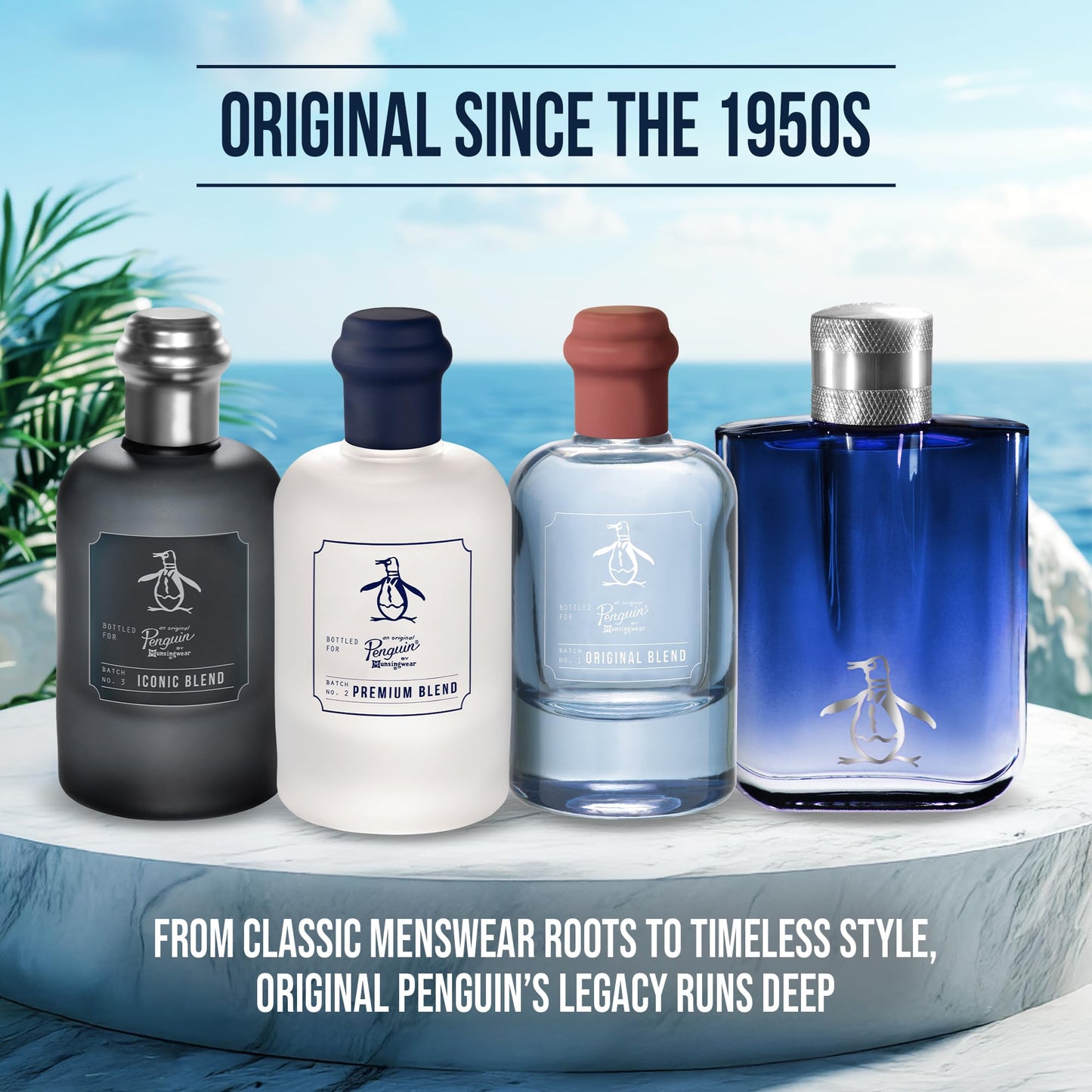 Penguin Penguin Ice Blue Original Penguin Eau De Toilette Spray, 3.4 Fl Oz