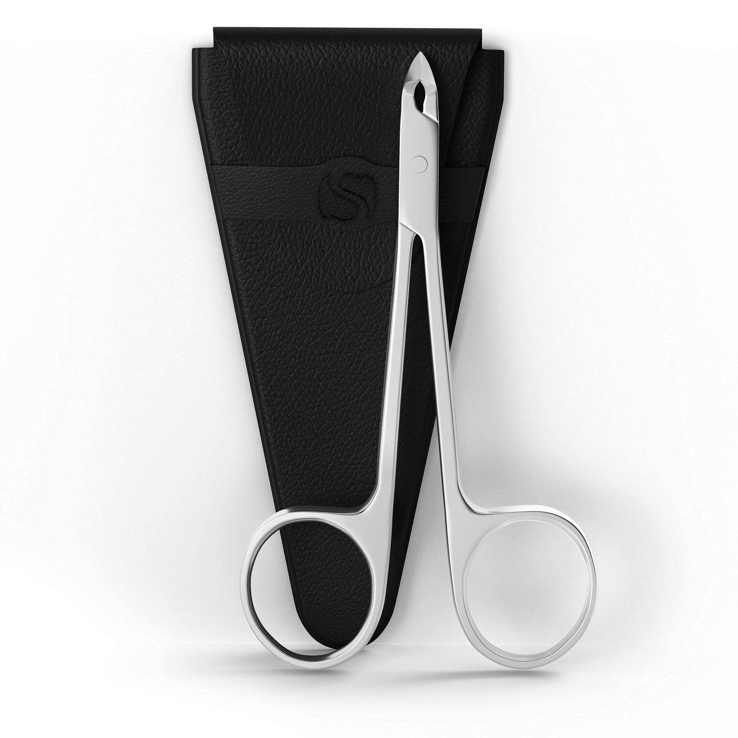 Suvorna 4" cuticle scissors for nails cuticle trimmer, cuticle nippers professional, cuticle clippers professional, cuticle scissors extra fine
