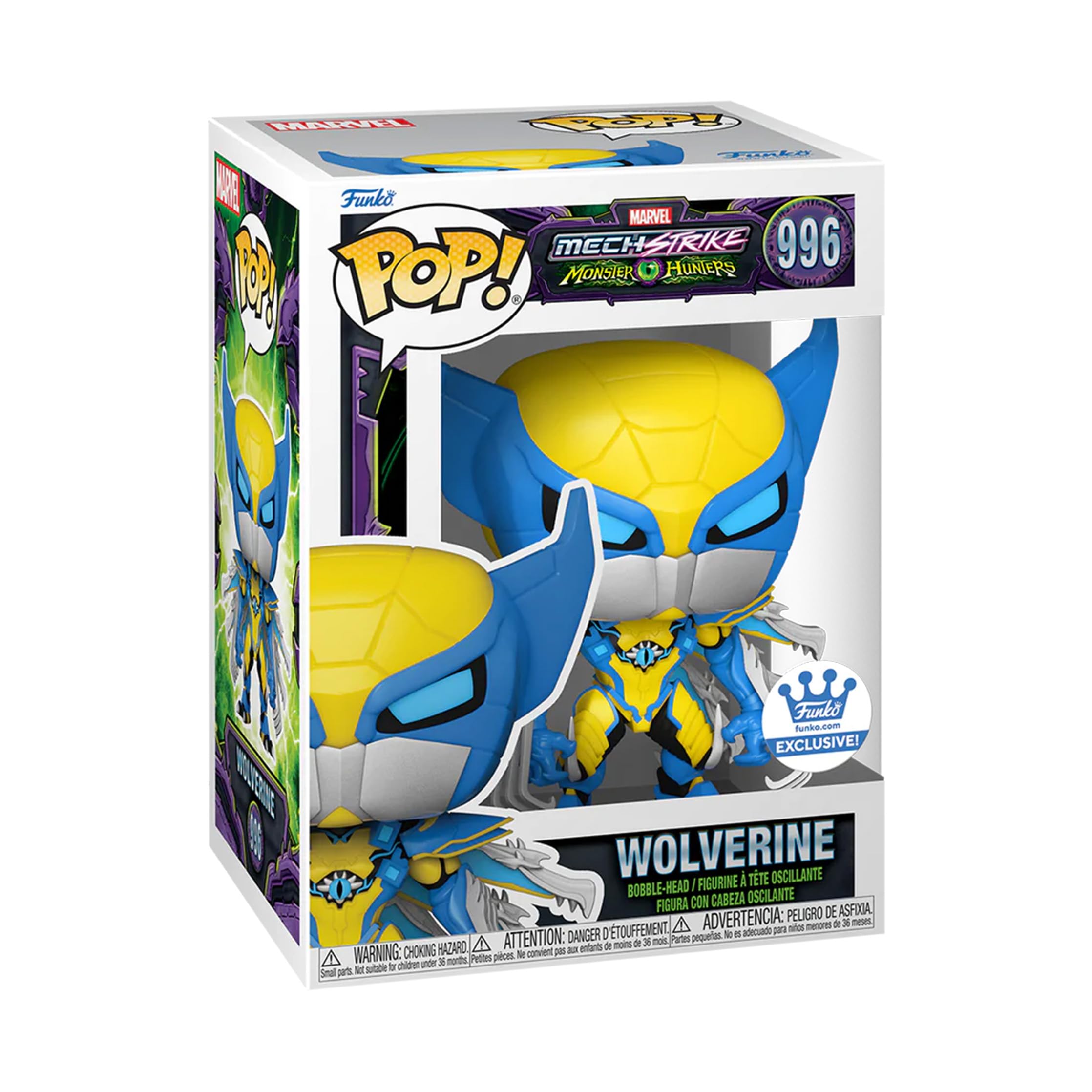 Wolverine Special Edition Funko POP! Marvel MECH Strike Monster ...