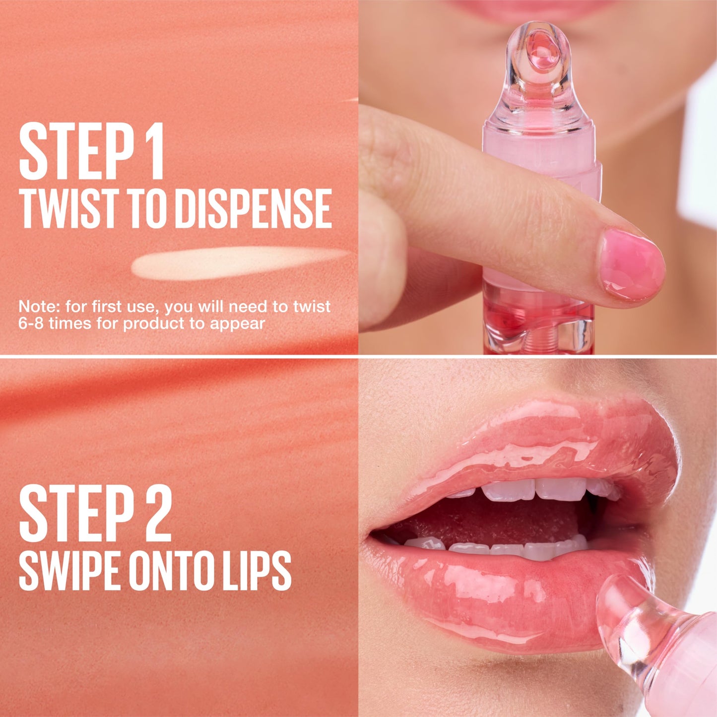 MAYBELLINE Lifter Oil-in-Gel Lip Gloss for Glassy, Bouncy Shine, Hydrating, Tinted Lip Balm and Moisturizer with Hyaluronic Acid and Passionfruit Oil