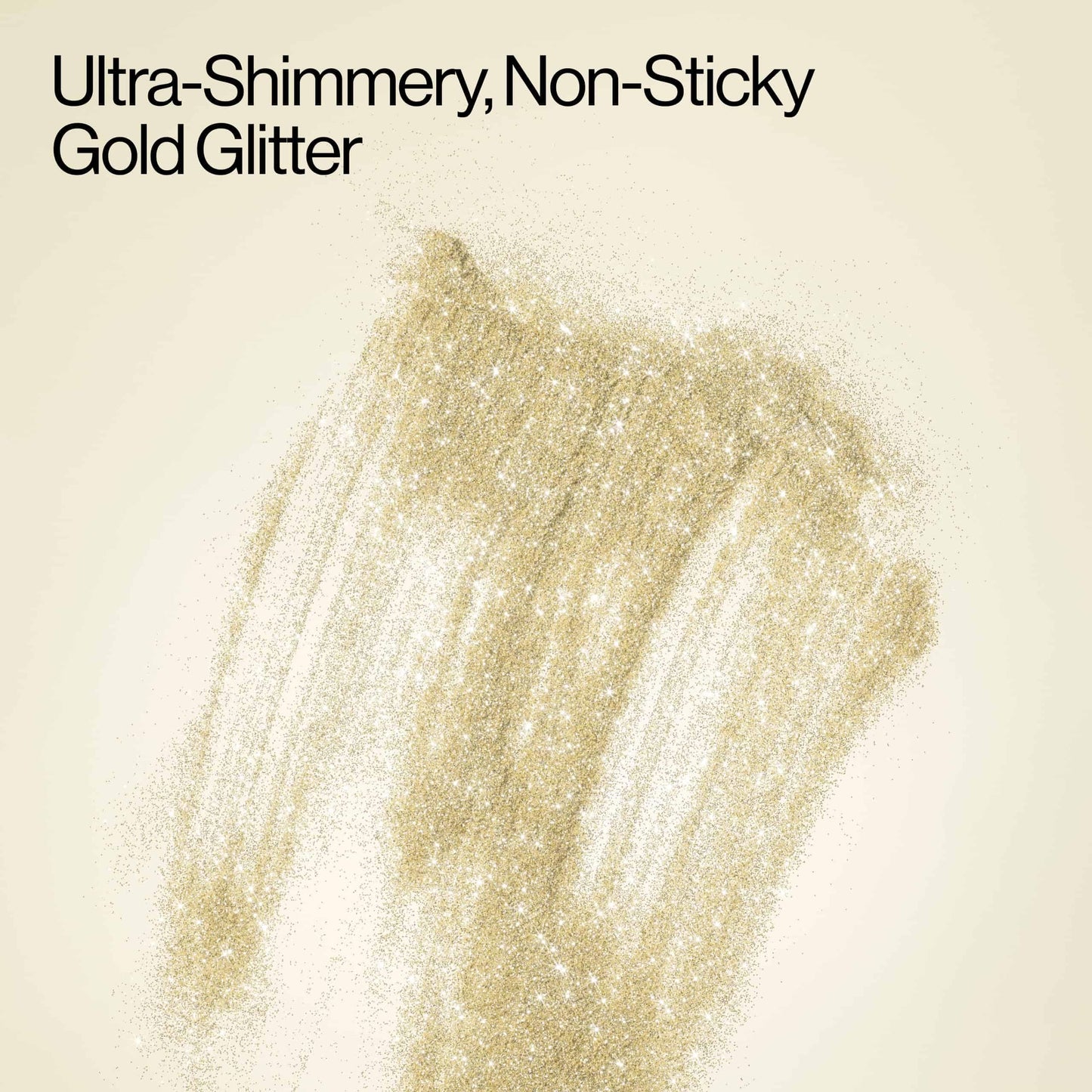 Eva NYC Kweeen Gold Hair and Body Glitter Spray - Ultra Shimmery Gold Glitter for Festivals - Adds Shine + Non-Sticky - Quick Drying Sparkle Spray