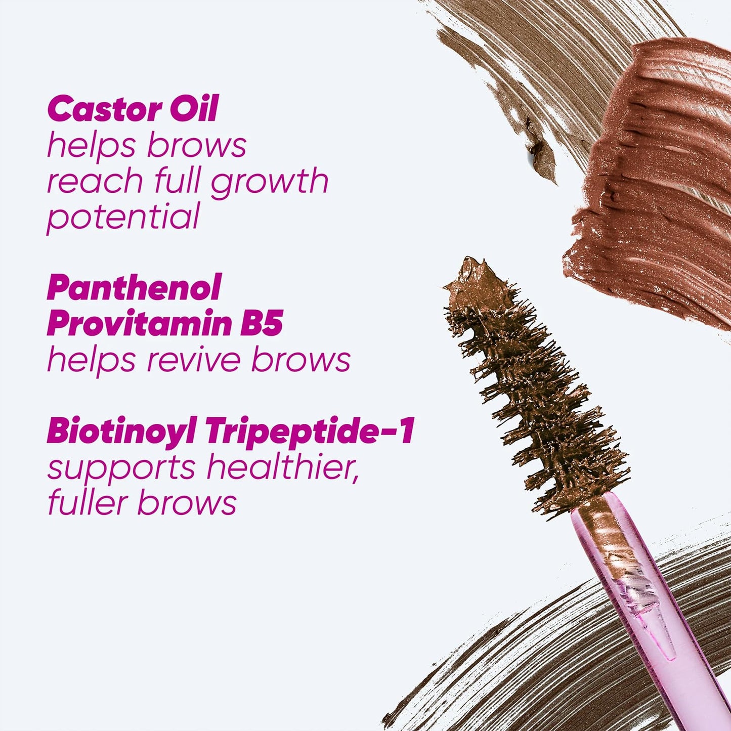 Kosas Air Brow Tinted Gel with Clean, Vegan Ingredients for Fluffy, Full and Healthy Brows, Longwear (Grey)