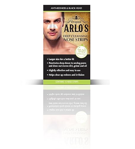Arlo's Mens Deep Cleansing Nose Strips 10-Count