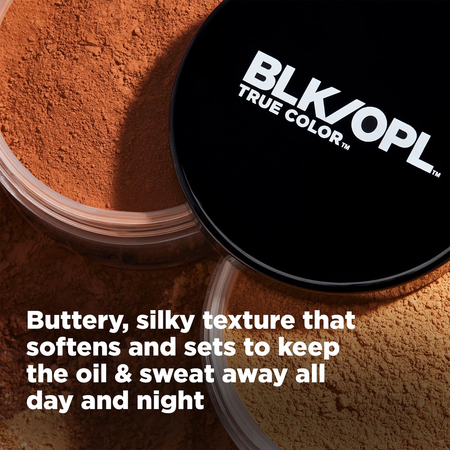 BLK/OPL TRUE COLOR Soft Velvet Finishing Powder, Deep - hypoallergenic, paraben-free, and cruelty-free