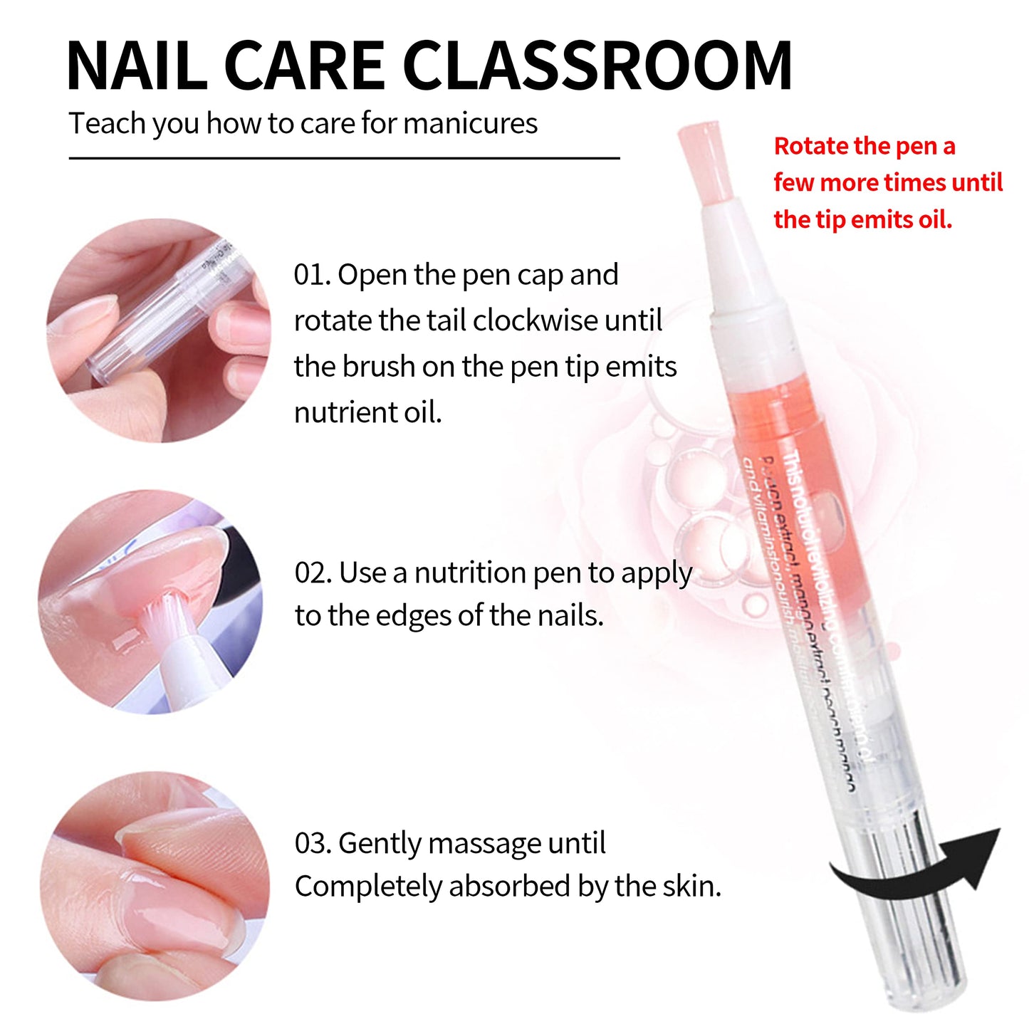 SULLMAR 12Pcs Nail Cuticle Oils Nail Nutrition Oil Pen Nail Nourishment Pens 12 Smell Cuticle Revitalizer for Agnail Nourish Skin Nail Care