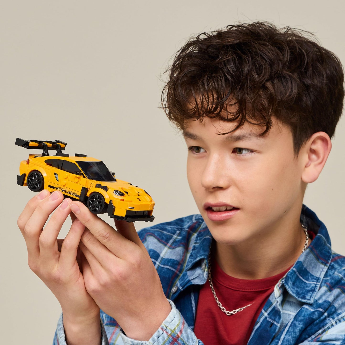 LEGO Speed Champions Porsche 911 GT3 RS 77239, Supercar Building Toy for Kids Ages 9+, Sports Car Model Set & Gift for Boys, Girls & Racing Fans