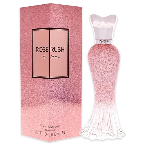 Paris Hilton Rose Rush Eau de Parfum Spray Perfume for Women | Floral and Fruity Fragrance | Notes of Papaya, Peony, Cedar, and White Musk | Feminine