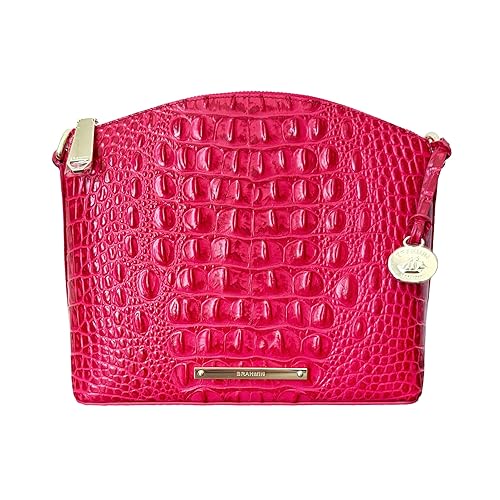 BRAHMIN Women's Mini Duxbury Genuine Leather Crossbody Shoulder Bag (Sweetheart Solid Melbourne)