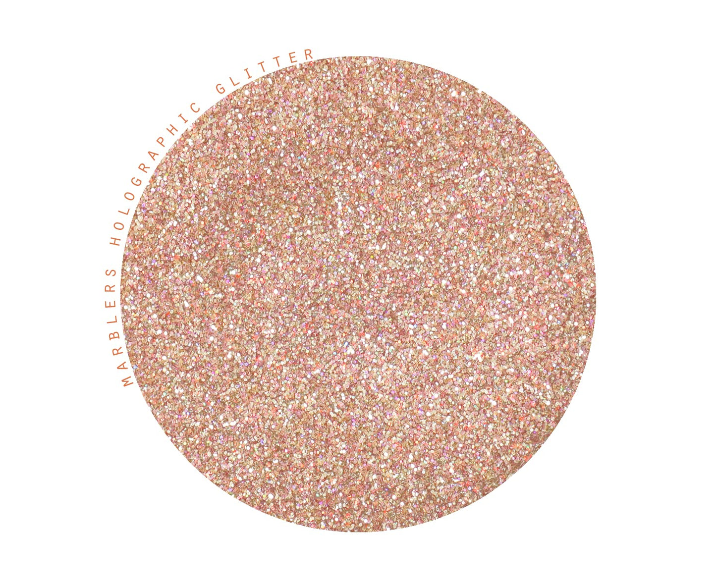 MARBLERS Holographic Glitter [Holo French Pink] 3oz (85g) | Fine | Non-Toxic, Vegan, Cruelty-Free | Face, Body, Eyeshadow, Hair, Festival, Party