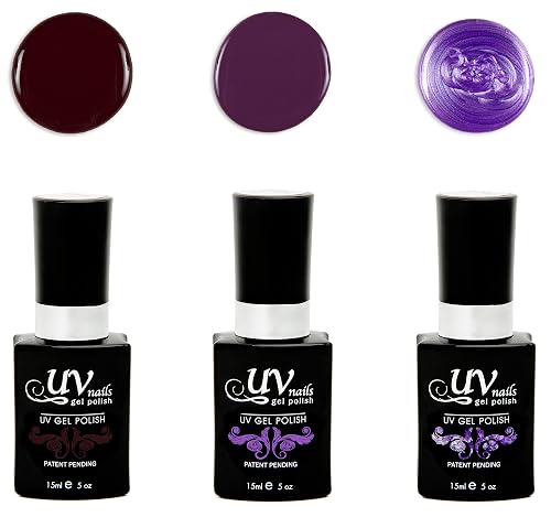 UV-Nails Artemis Set of 3 UV or LED gel polish Beauty & Personal Care UV-NAILS