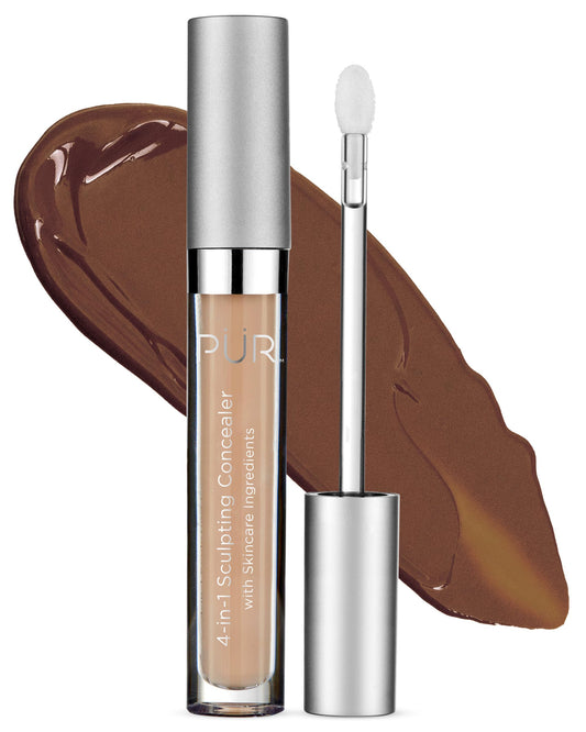 PÜR MINERALS 4-in-1 Sculpting Concealer, Moisturizing Formula, Covers Imperfections, Lightweight medium to full coverage, Revitalizes Complexion