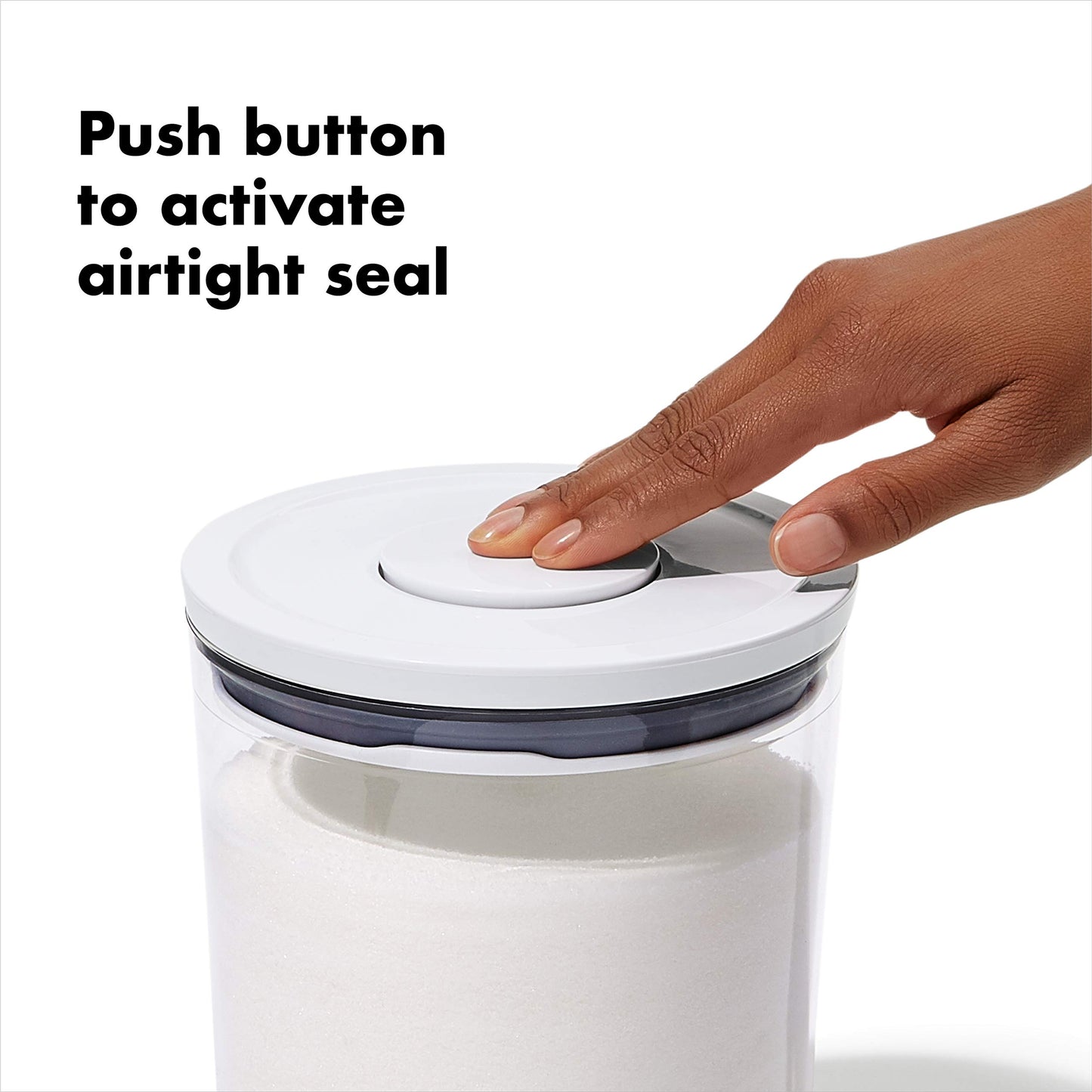 OXO Good Grips Round 3-Piece Mini Round POP Canister Set