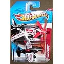 Hot Wheels 2011 Thrill Racers Mad Propz (Airplane) 188/244, Black and White