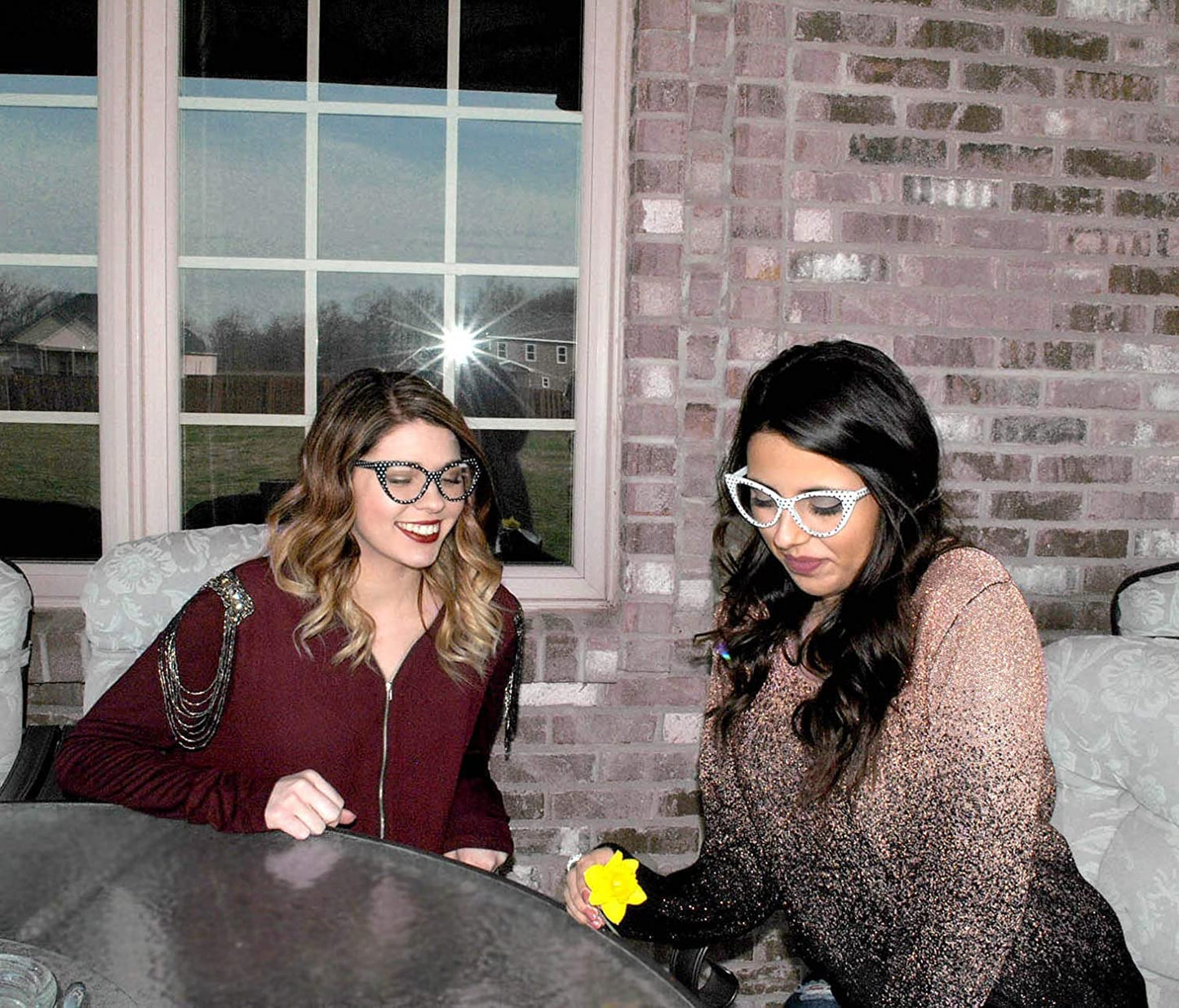 OWL 12 Pack Cat Eye Sunglasses for Women, UV Protected Retro Sunglasses Bulk, Beautiful Mix Patterns Cateye Shades for Women