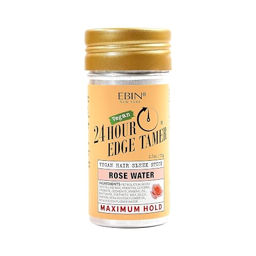 EBIN NEW YORK 24 Hour Edge Tamer Vegan Hair Sleek Stick Rose Water Maximum Hold