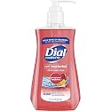 Dial 02795CT Antimicrobial Liquid Soap, 7 1/2 Oz Pump Bottle, Pomegranate & Tangerine (Case of 12)