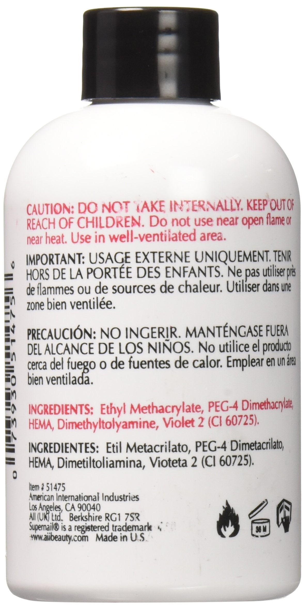 SuperNail Professional Liquid - 4oz / 118ml. Beauty & Personal Care SuperNail
