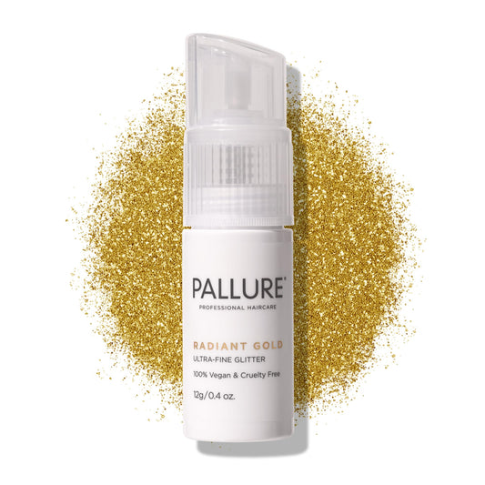 Ultra-Fine Hair Glitter - White Crystal, Fairy Pink, Radiant Gold - Lightweight, Non-Sticky, Made for All Hair Types - for Festivals, Parties
