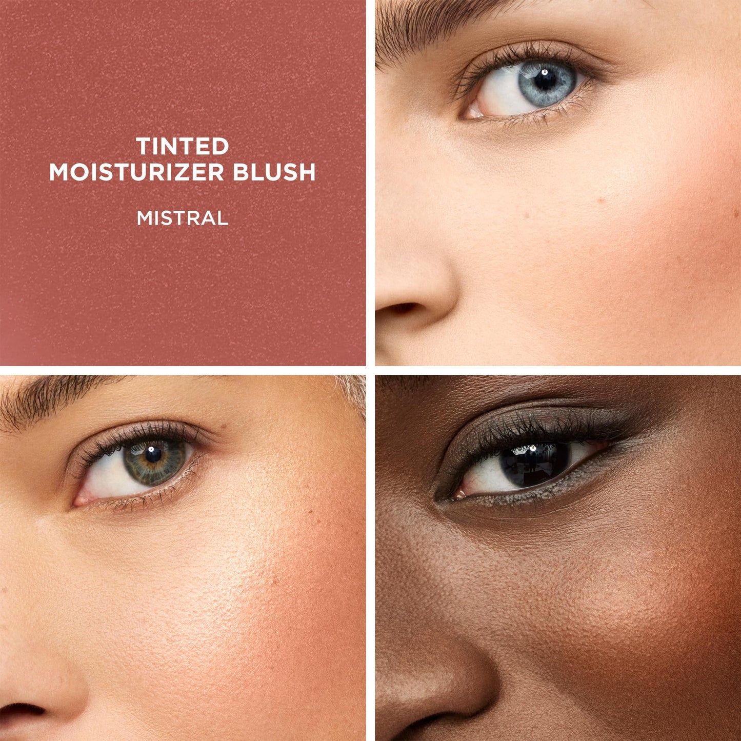 Laura Mercier Tinted Moisturizer Blush: Long Lasting Cream Blush, Lightweight, Buildable Coverage, 12 HR Hydrating Wear, Crème and Shimmer Finishes