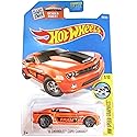 Hot Wheels, 2016 HW Speed Graphics, '13 Chevorlet Copo Camaro [Orange] Die-Cast Vehicle #4/10