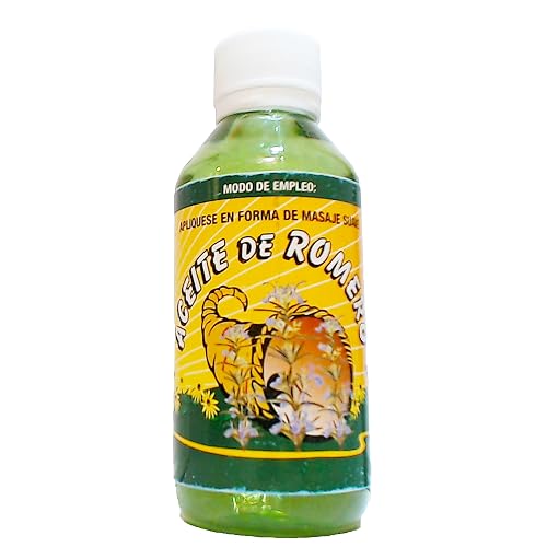 Rosemary oil stimulate hair growth / Aceite de Romero inhibe la caída y la aparición de canas 120 ml 4.oz