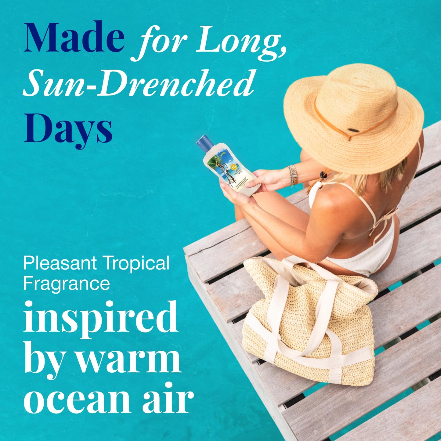 Panama Jack Sunscreen Lotion SPF 15, 6 Fl Oz