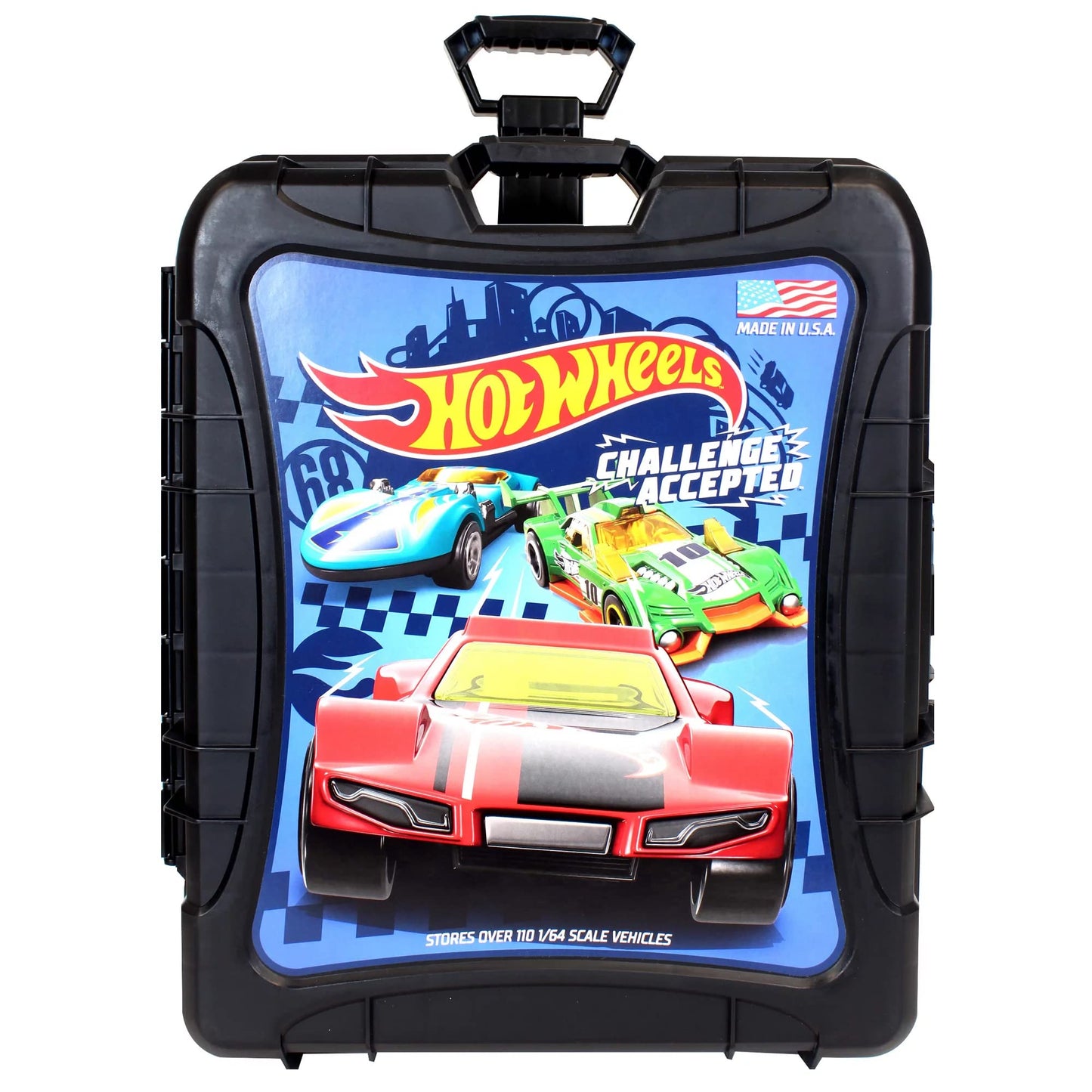 Hot Wheels 110 Car Carry Case., Black, Casual