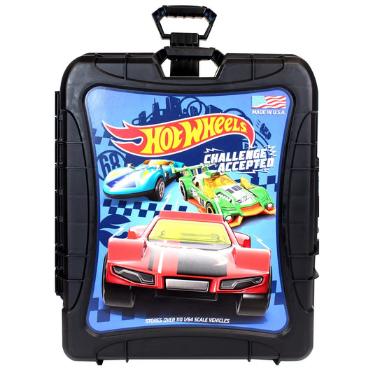 Hot Wheels 110 Car Carry Case., Black, Casual