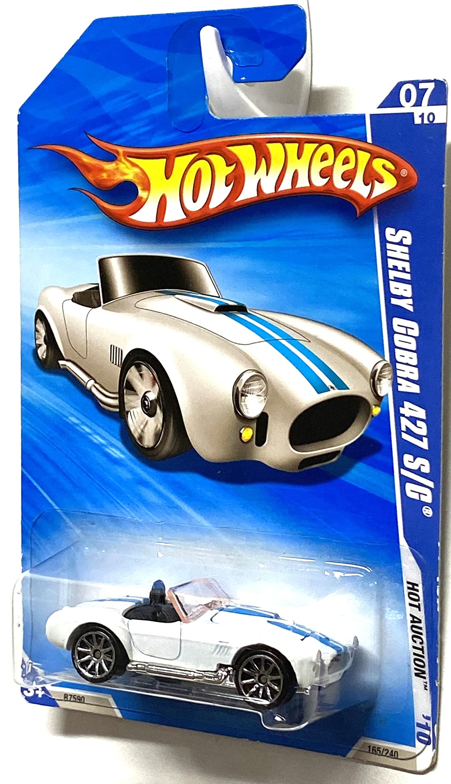 Hot Wheels Shelby Cobra 427 S/C 2010 Hot Auction 163/214
