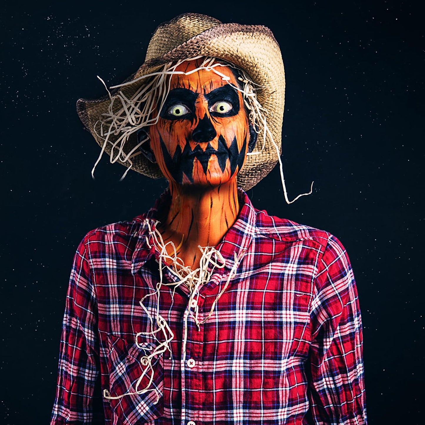 MEICOLY Orange Face Body Paint for Halloween SFX Special Effects Pumpkin Tiger Makeup,2.37Oz Large Tube Water Based Washable Face Paint,Non-Toxic Body Beauty and Personal Care MEICOLY