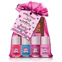 Piggy Paint | 100% Non-Toxic Girls Nail Polish | Safe, Cruelty-free, Vegan, & Low Odor for Kids | Party Hearty (4 Polish + Nail Art Gift Set) Beauty & Personal Care Piggy Paint