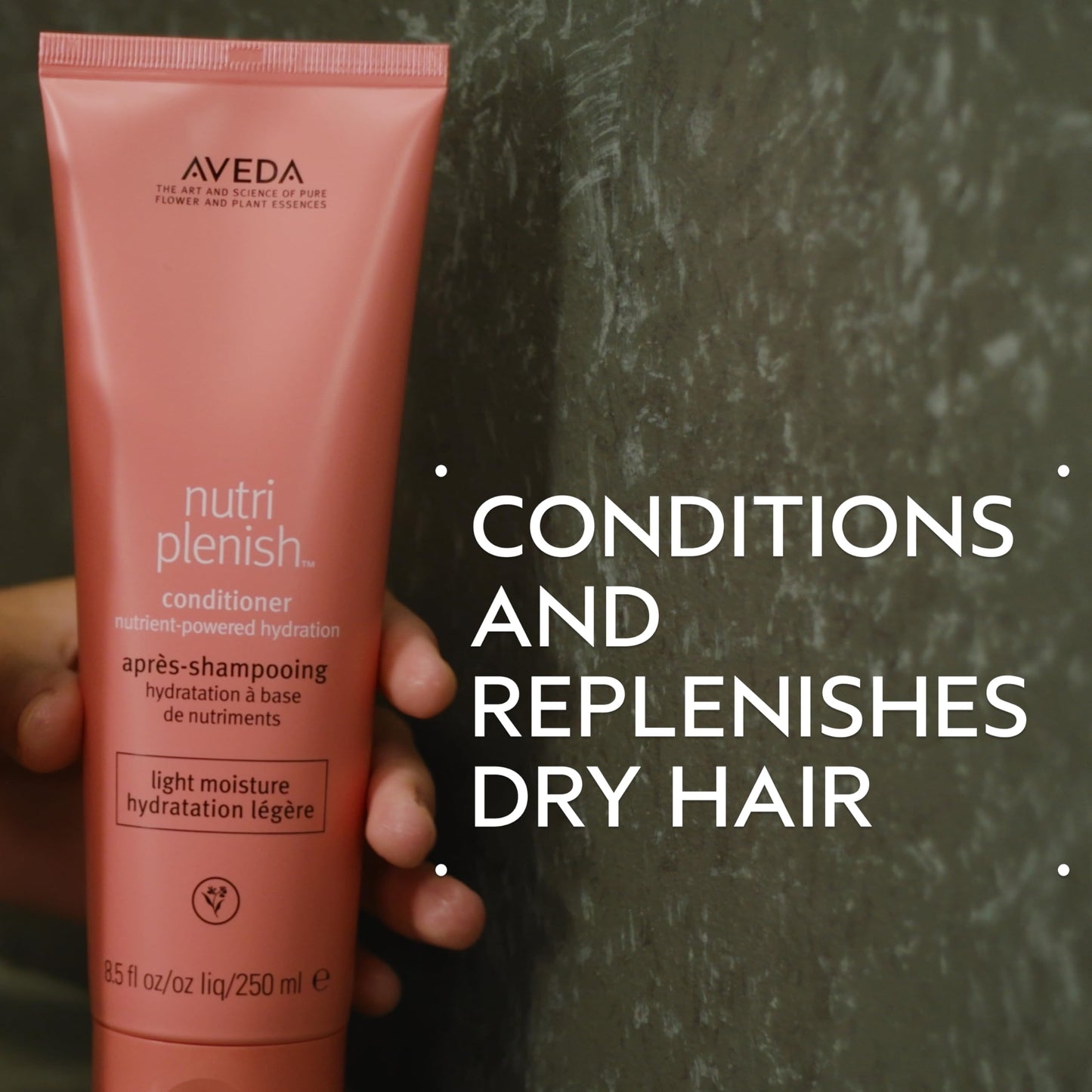 Aveda Nutriplenish Conditioner Light Moisture | Hydrating Conditioner for Fine to Medium Dry Hair | Organic Pomegranate Oil, Coconut Oil, Mango Butter
