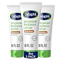Cetaphil Body Lotion, Advanced Radiance Lotion with Shea Butter for Dry, Sensitive Skin, 8 oz Pack of 3, Fragrance Free, Hypoallergenic
