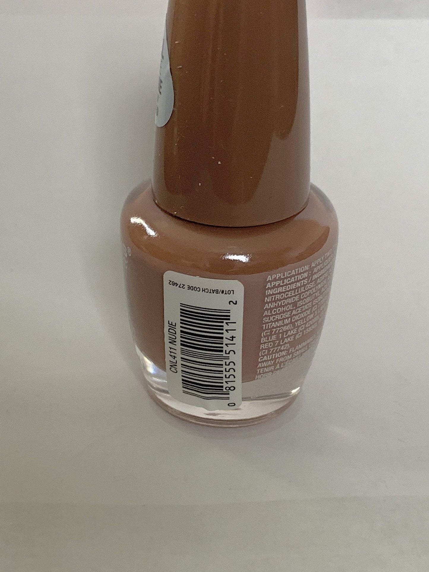 L.A. COLORS Nude Gel Polish, Nudie CNL411 Beauty & Personal Care L.A. COLORS