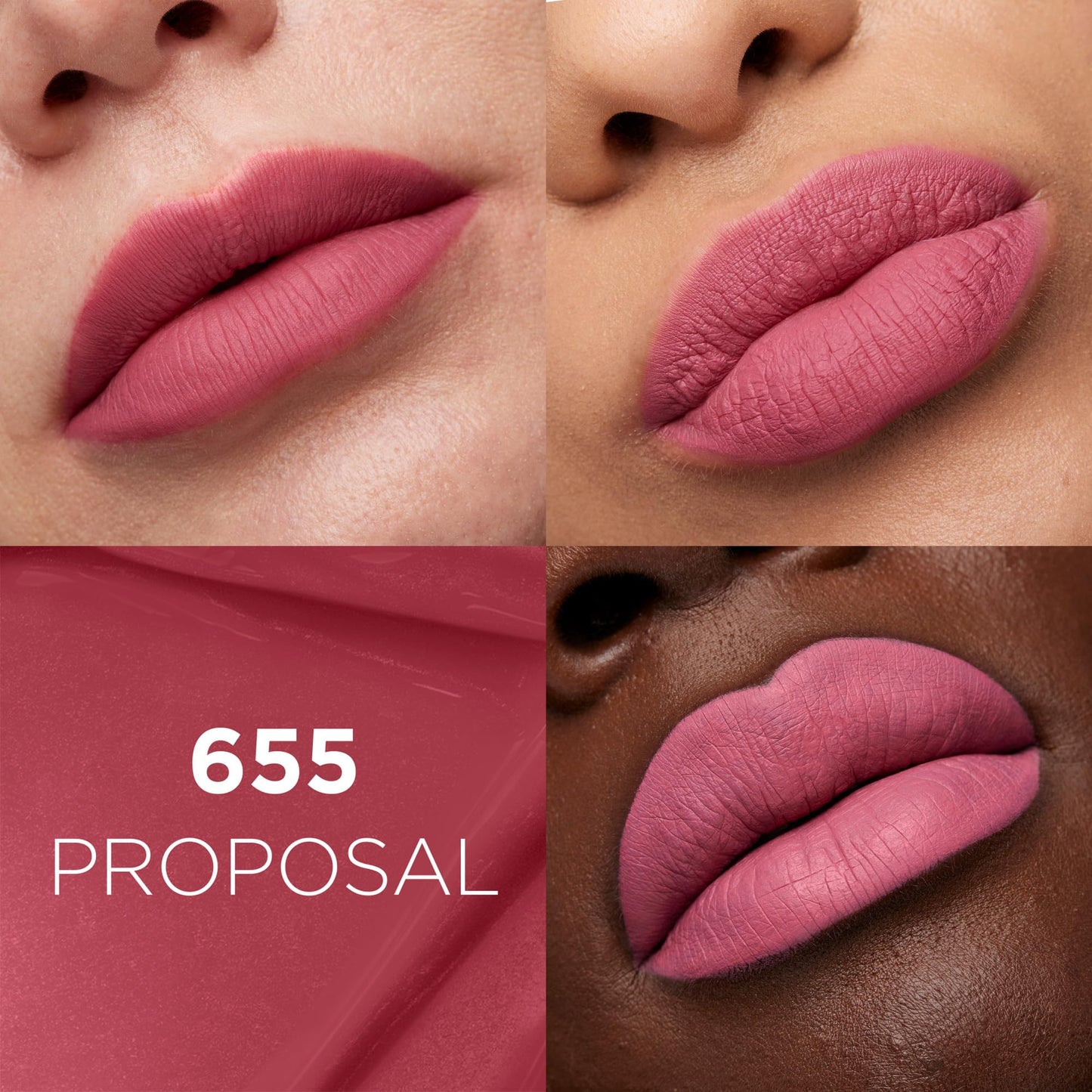 L'Oreal Paris Infallible Matte Resistance Liquid Lipstick, up to 16 Hour Wear, Proposal 655, 0.16 Fl Oz
