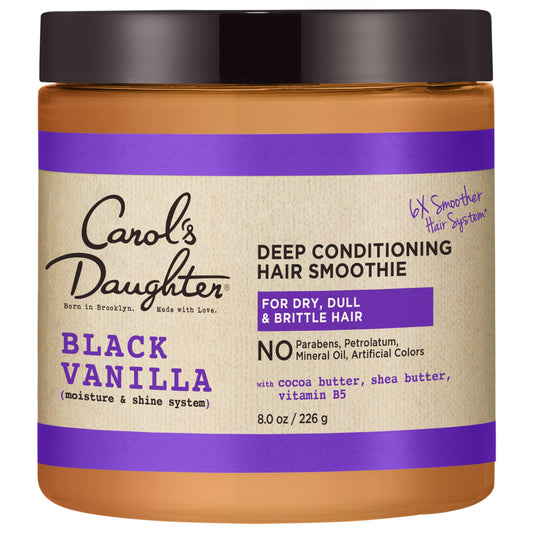Carol's Daughter Black Vanilla Hair Smoothie for Curly, Wavy or Natural Hair, Shea Butter Hair Mask For Dry and Dull Hair, 8 Oz Beauty & Personal Care Carol's Daughter