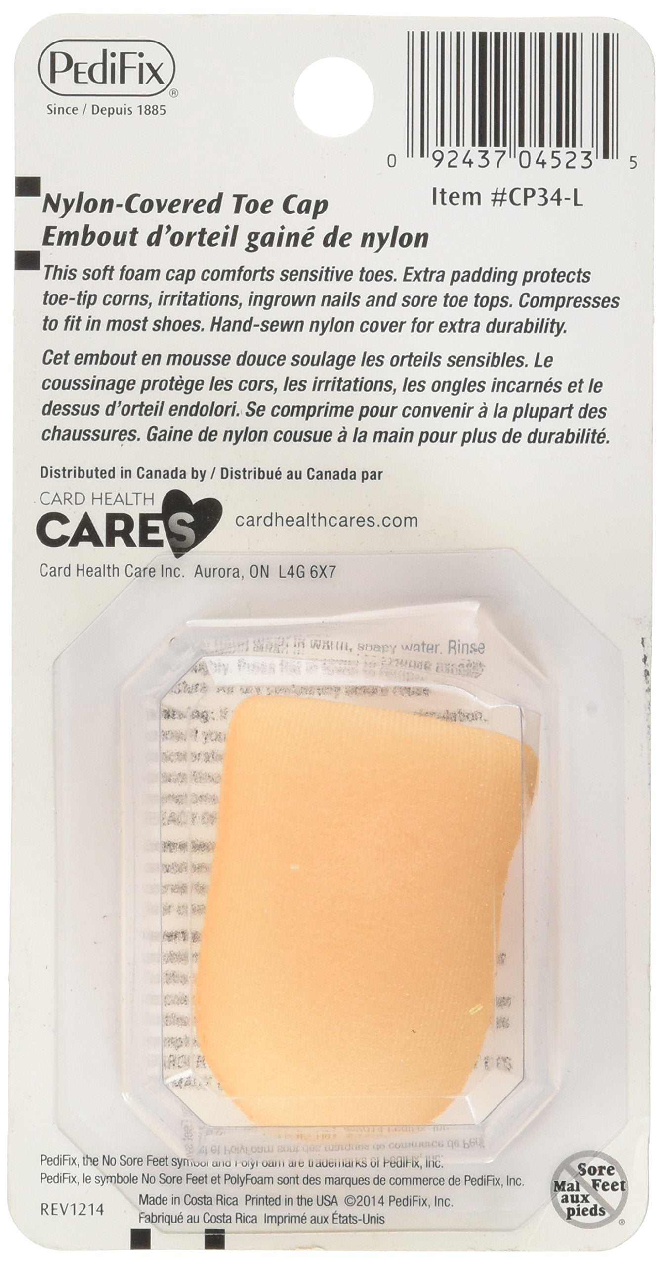 Pedifix Podiatrists' Choice Nylon-covered Toe Cap Beauty & Personal Care Pedifix