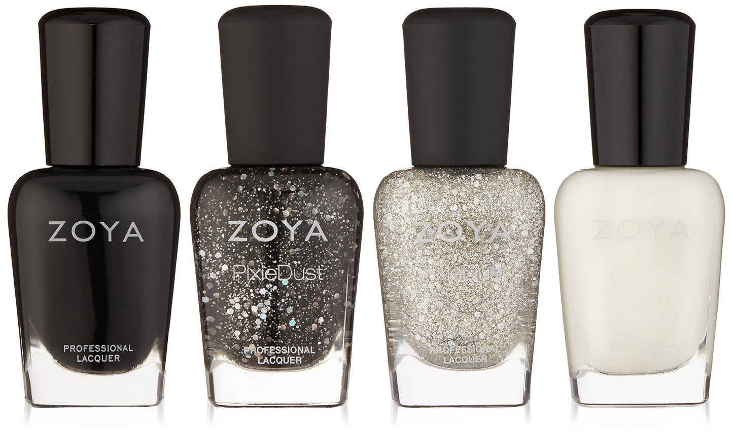 Zoya Polish Quad Nail Polish, Winter Wishes, 4 Count