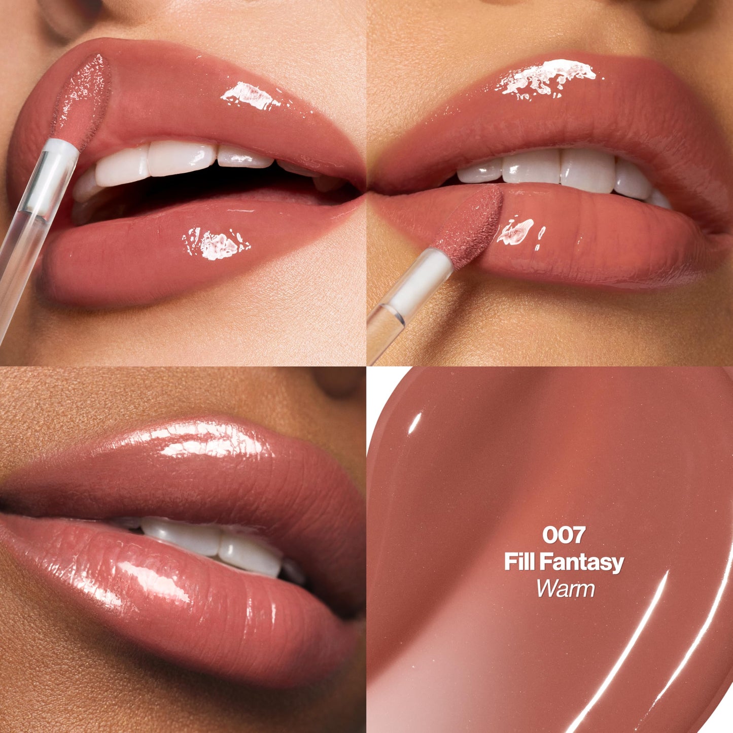 REVLON PhotoReady Instant Plump Serum, Plumping Gloss, Hydrating, Non-Sticky & High Shine Finish, 007 Fill Fantasy, 0.25 fl oz
