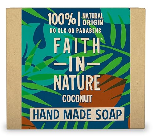 FAITH IN NATURE Coconut Soap Bar, 100 GR