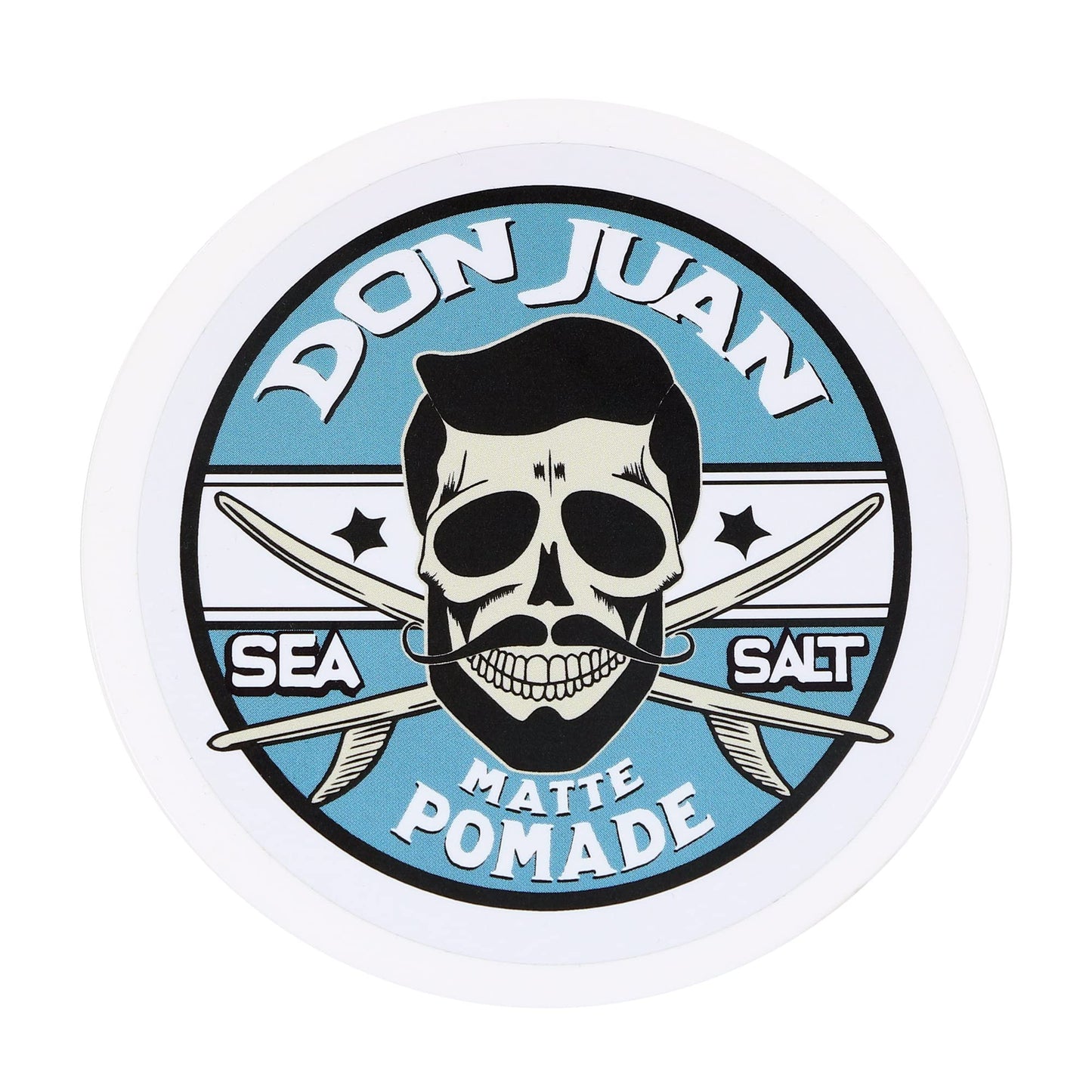 Don Juan Sea Salt Matte Pomade | Water Based | Medium Hold | Matte Finish | Natural Plant Extracts and Ocean Minerals | Surf Wax Scent, 4 oz