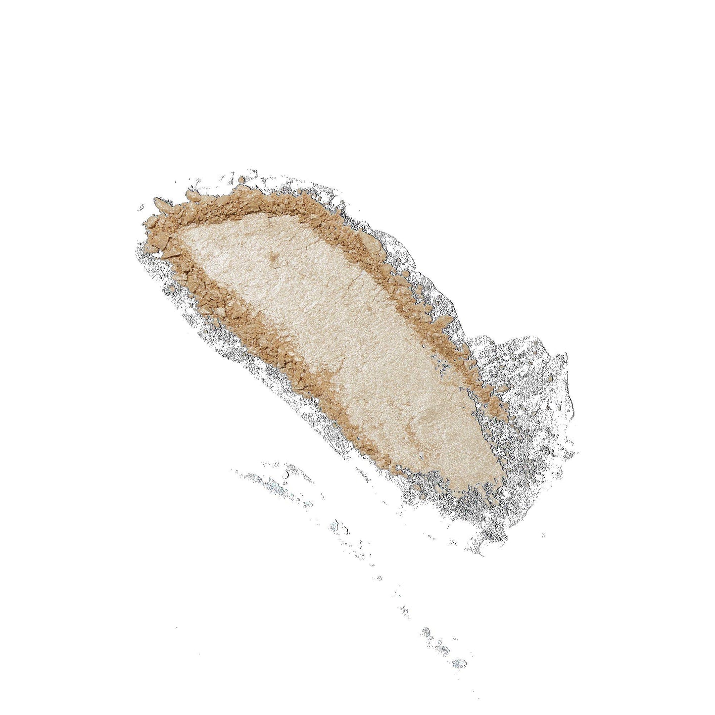 e.l.f. Metallic Flare Highlighter Versatile Jelly-like Formula, Multi-Dimensional, Buttery Soft, Creates a High-Luster, High Shimmer Glow, White Gold