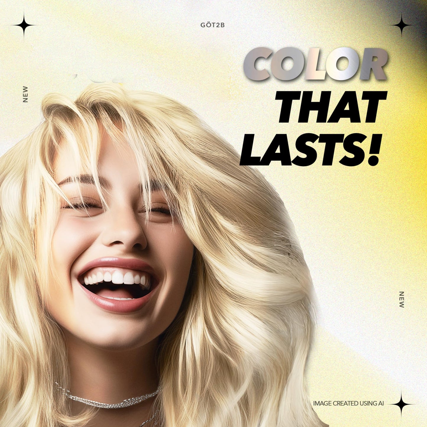 got2b Bleach It Permanent Hair Dye, Ultra Platinum Blonde, 00A, Hair Bleach Kit with Developer and Anti-Brass Purple Mask, Lightens Up to 8 Levels