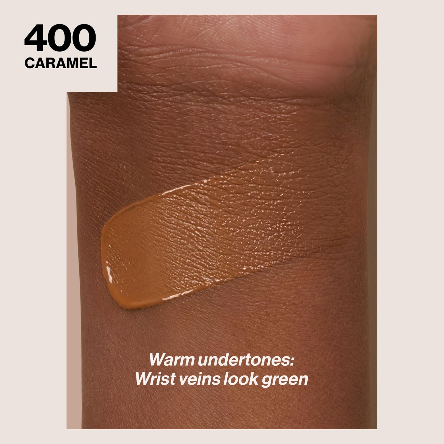 Revlon Liquid Foundation, ColorStay Face Makeup for Combination & Oily Skin, SPF 15, Medium-Full Coverage with Matte Finish, 400 Caramel, 1 Fl Oz