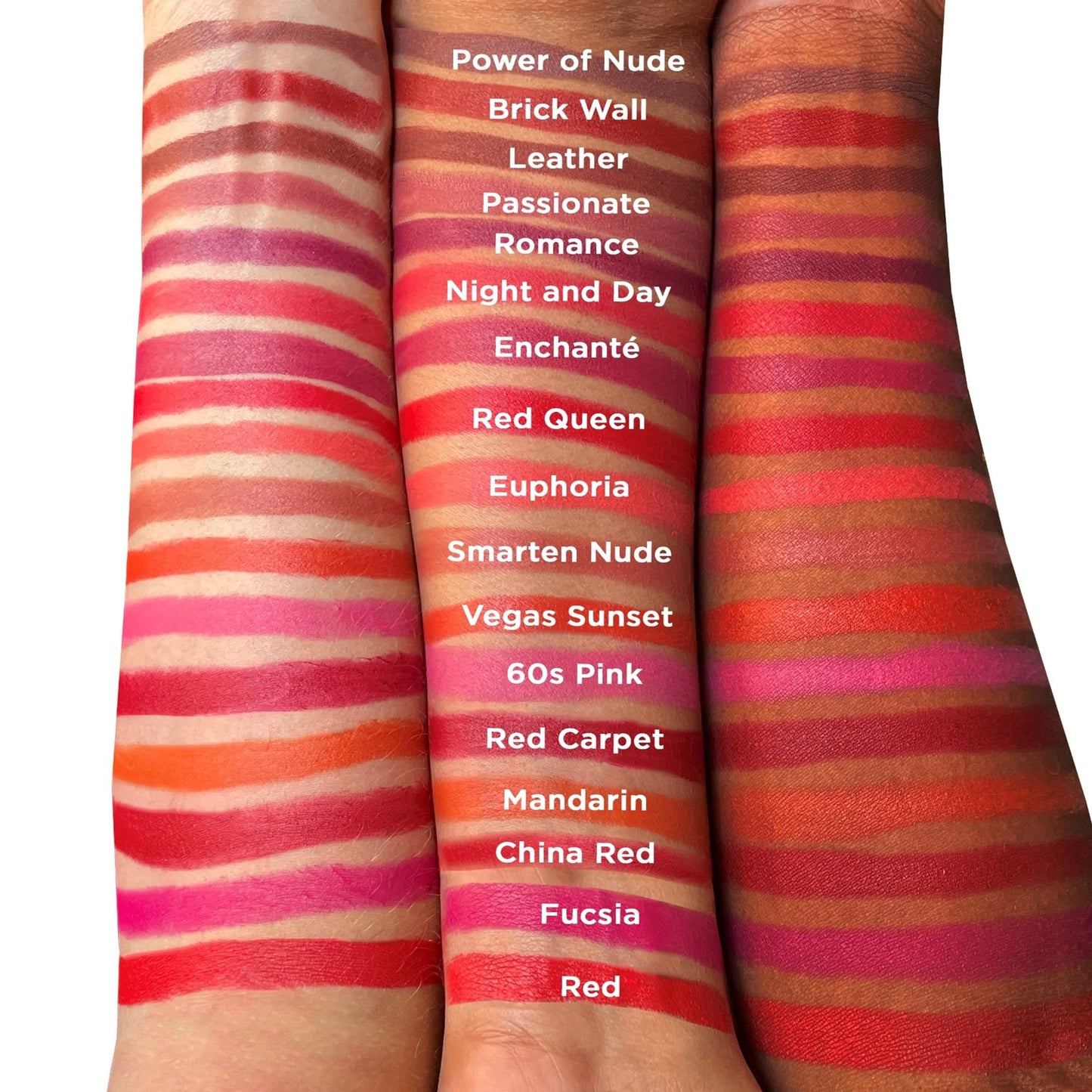 Lord and Berry Vogue Matte Lipstick - Rich, Highly Pigmented Lip Color - Infused with Papaya and Orchid Extracts - 7607 Red Carpet - 0.81 oz