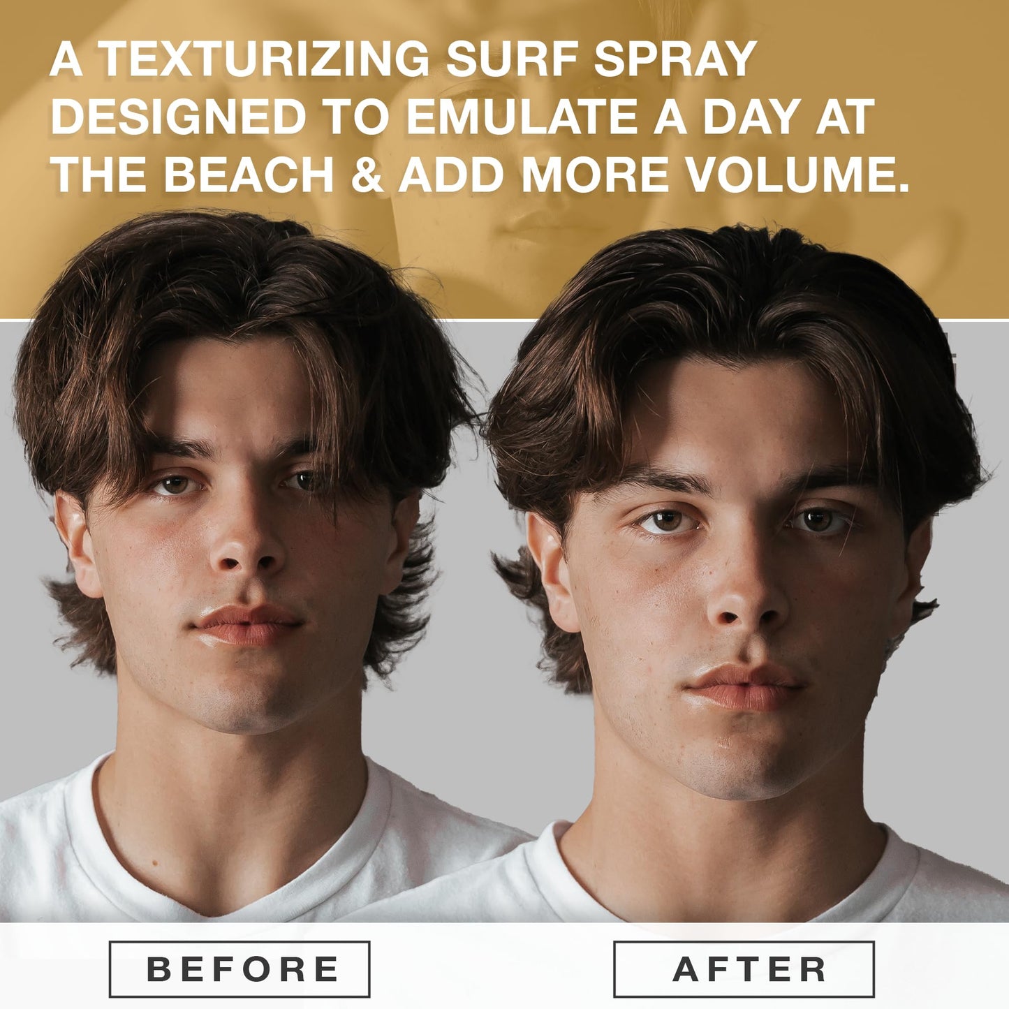 CRVFT Sea Salt Spray 1oz | Light Hold/Natural Finish | Add Volume & Texture | Ideal for All Hair Types & Lengths | Men's Texturizing Surf Spray | Made