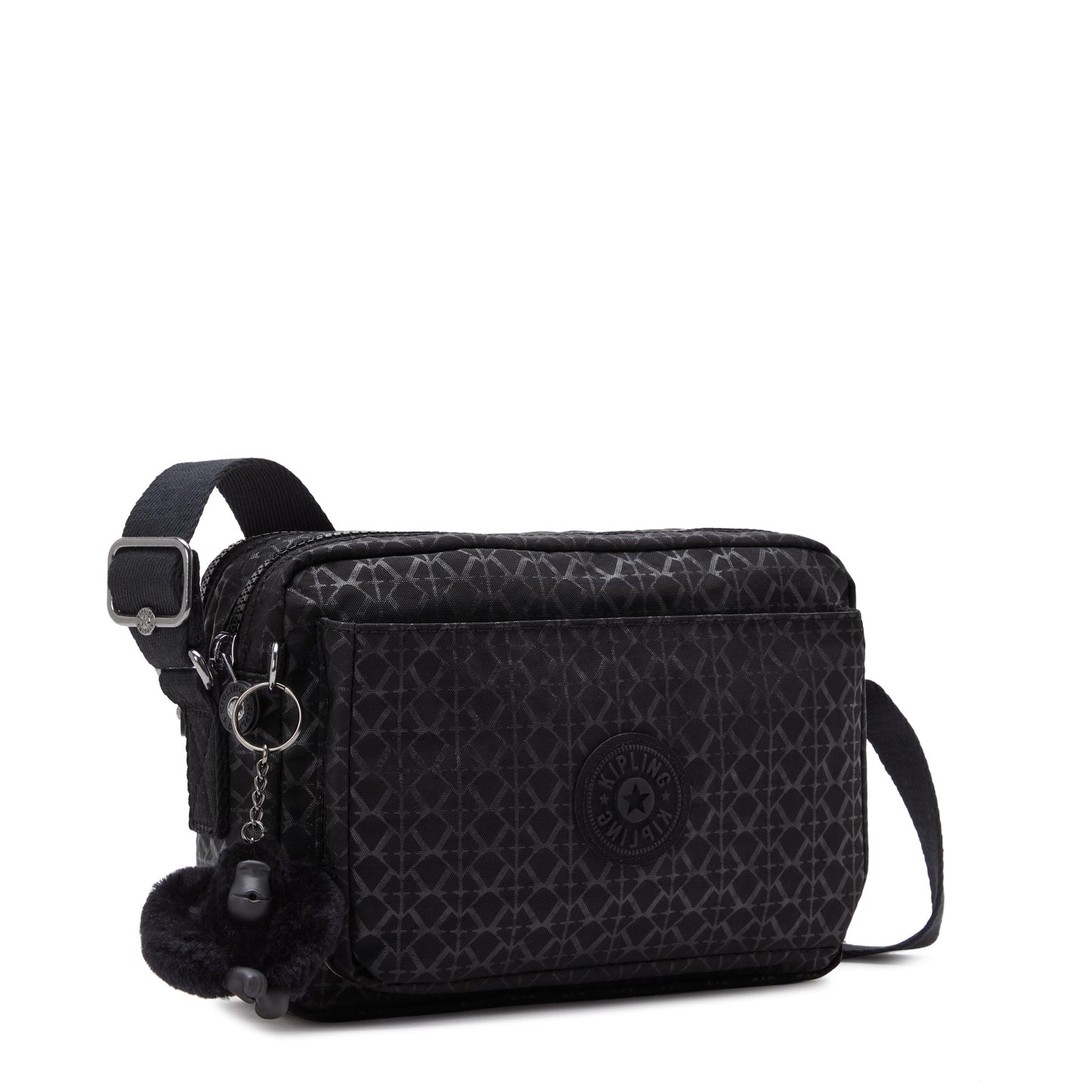Kipling Women's Abanu Medium Prt2 Crossbody Bag, Lightweight, Adjustable Waist Pack with Multi-Compartment Zip Pockets