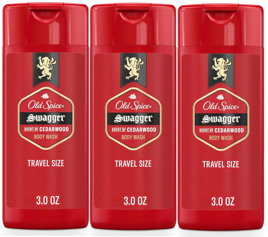 Old Spice Body Wash, Slugger Scent, 3 fl oz, Travel Size, Pack of 3 Beauty & Personal Care Old Spice
